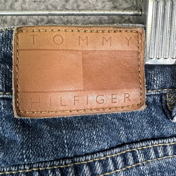 Tommy Hilfiger Denim Womens jeans Size 31 Straight Leg Dark Blue Jeans 10 - Picture 6 of 14